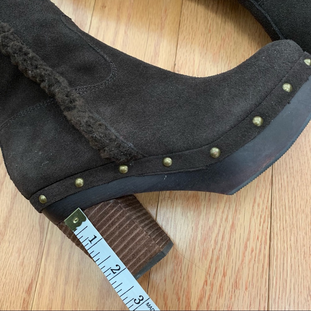 Denim & Supply Ralph Lauren Callen Suede Shearling Boot - Picture 12 of 14